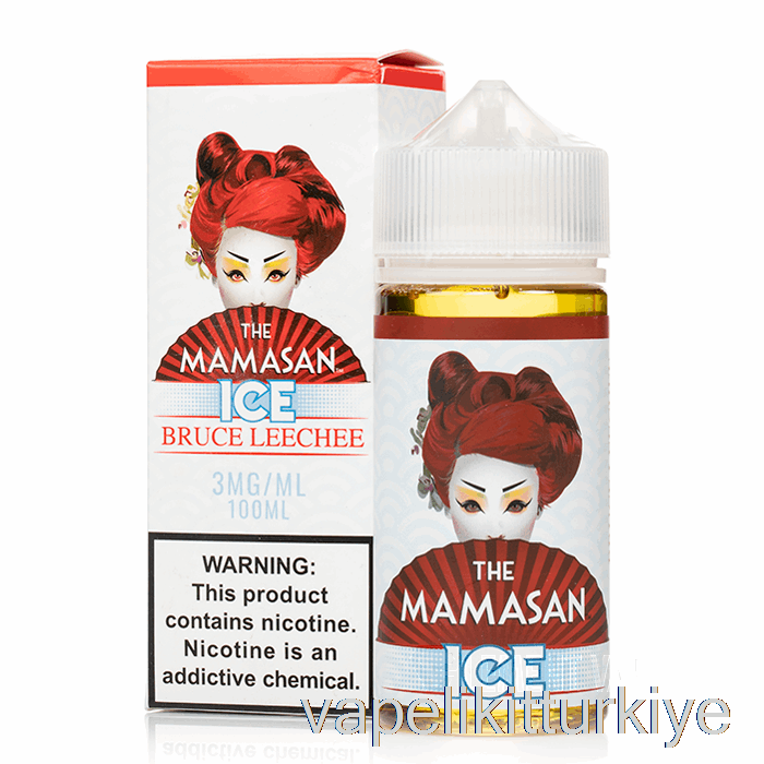 Vape Pen Vape Mate Ice Bruce Leechee - Mamasan E-sıvı - 100ml 6mg